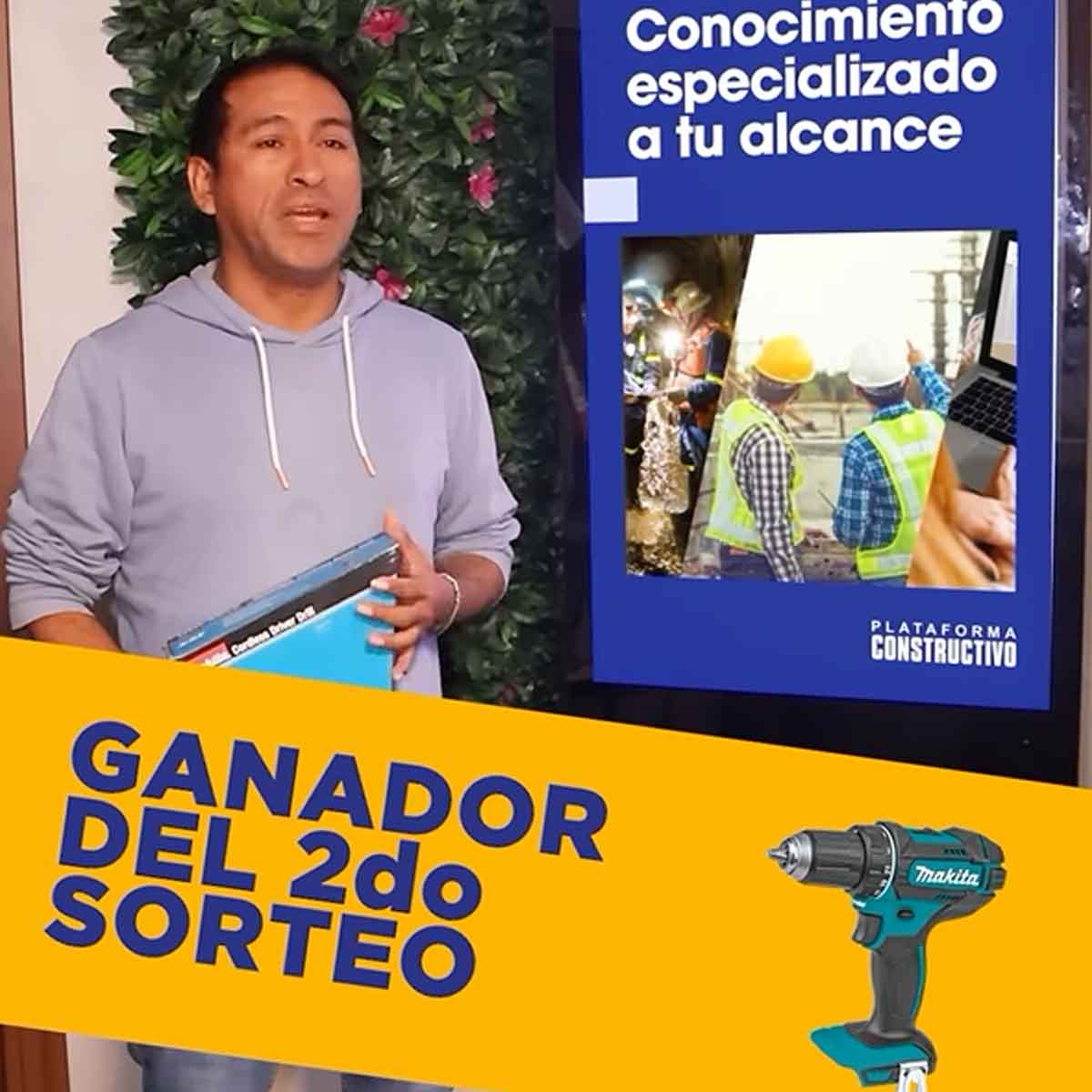 Sorteo de Taladro Atornillador Makita Ddf482z